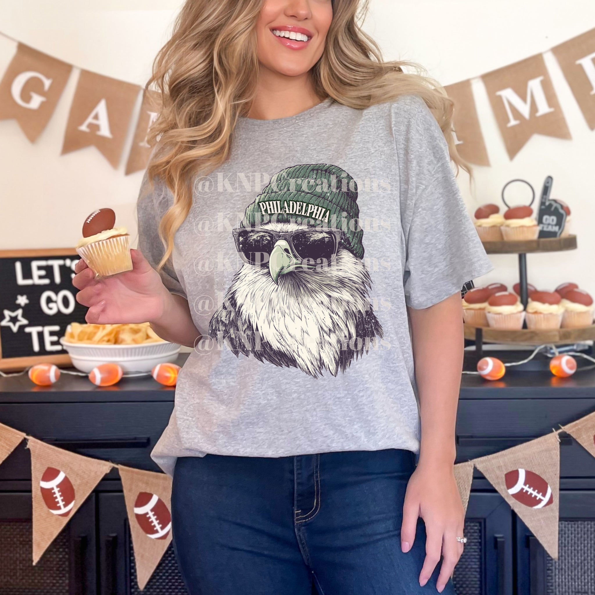 Retro football  - Gildan T-shirt