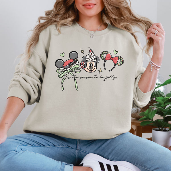 Ear Hat Collection Crewneck  - Gildan