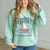 Mint corded crew