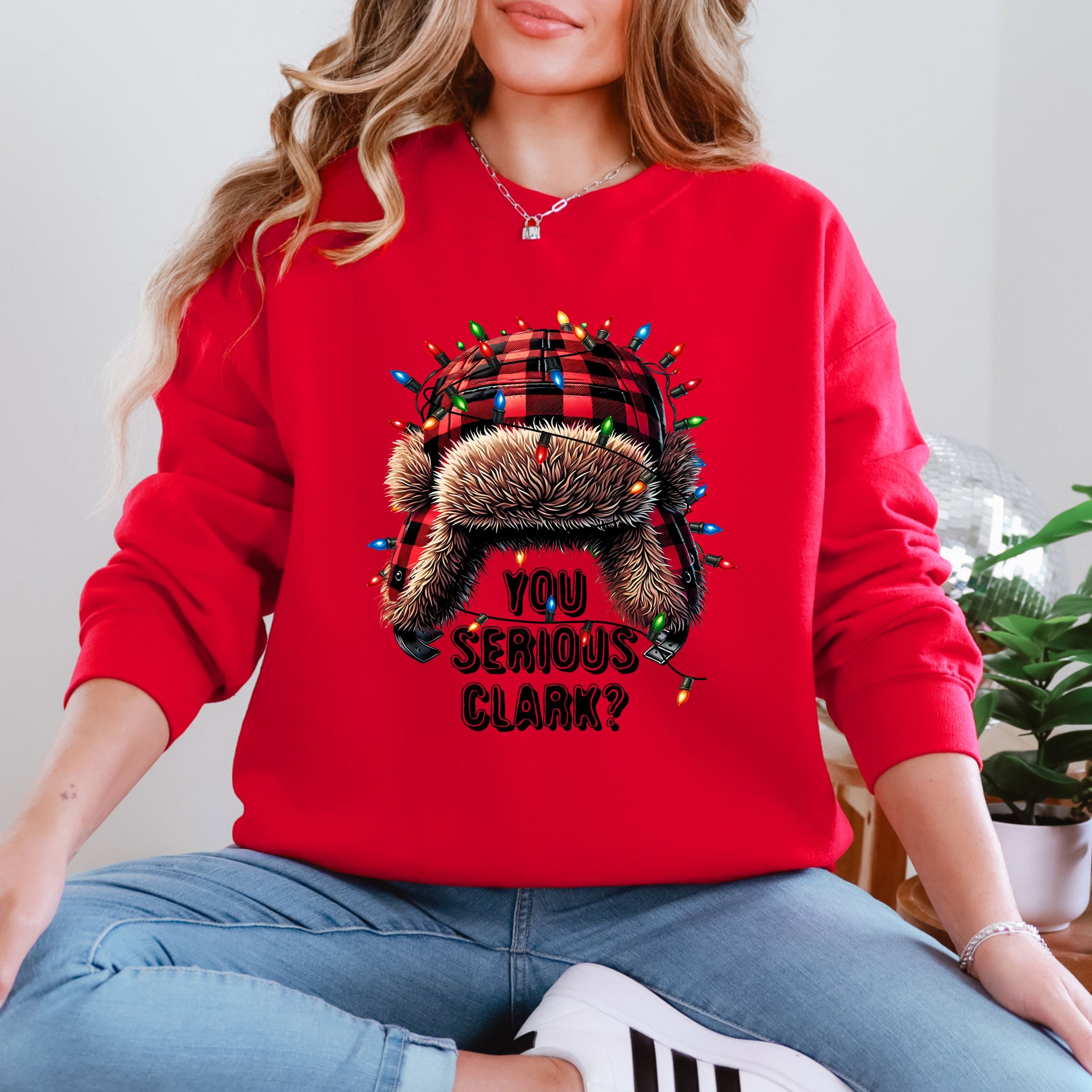 You serious clark crewneck  - Gildan