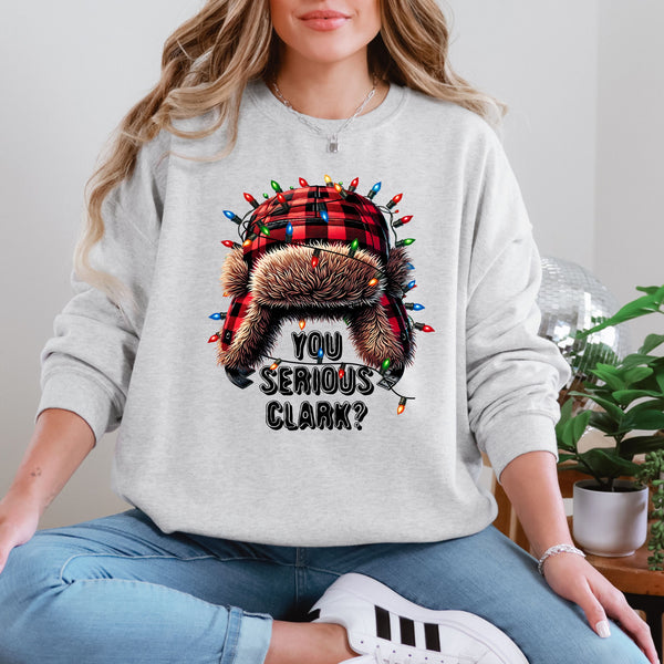 You serious clark crewneck  - Gildan