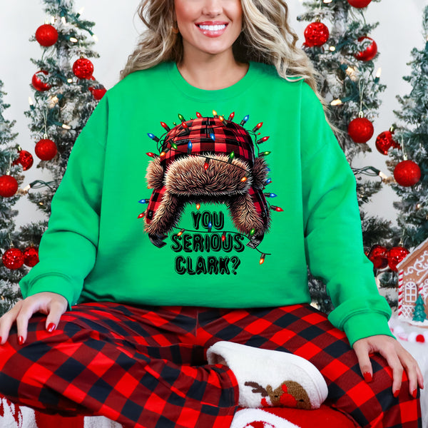 You serious clark crewneck  - Gildan
