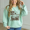 Mint corded crew