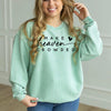 Mint corded crew