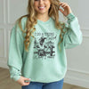 Mint corded crew