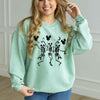 Mint corded crew
