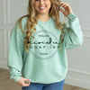Mint corded crew