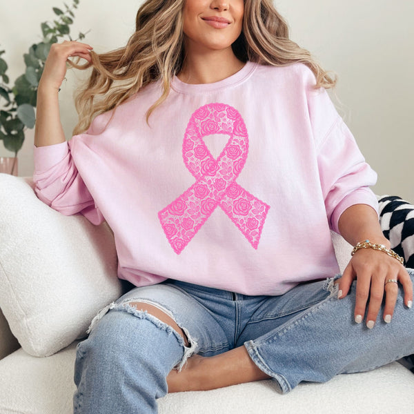 Breast Cancer crewneck - Gildan
