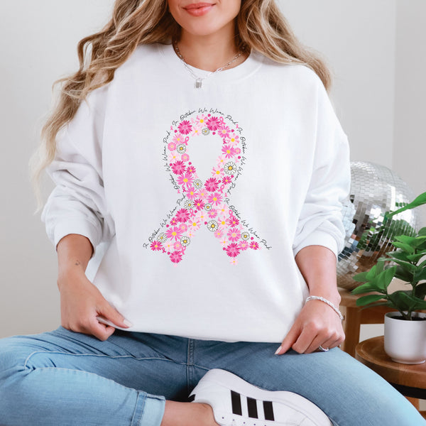 Breast Cancer crewneck - Gildan