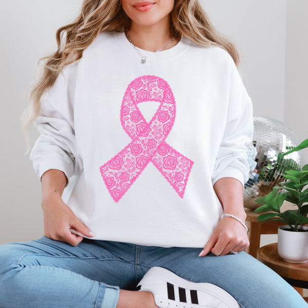 Breast Cancer crewneck - Gildan
