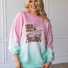 Ombre corded crew - LIMITED EDITION