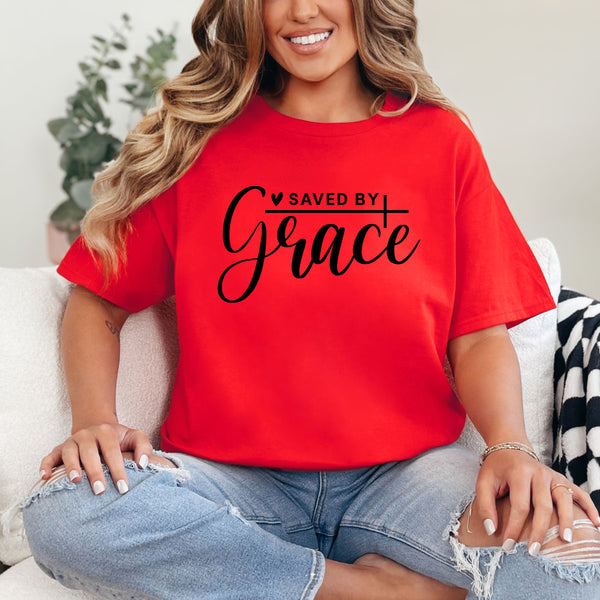 Saved by grace  - comfort colors