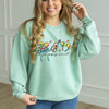 Mint corded crew