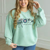 Mint corded crew