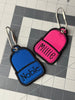 Custom backpack bag tags