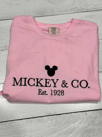 Mouse comfort colors T-shirts