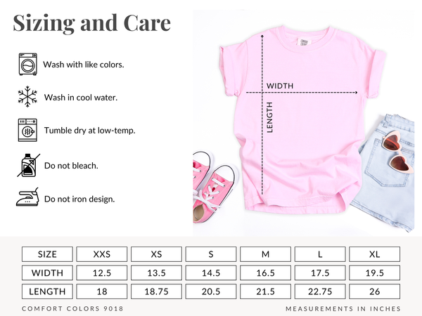 KIDS T-shirt - Comfort Colors Multiple Design/Color Choices