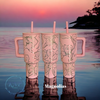 40oz off brand rainbow full wrap tumbler - gift idea