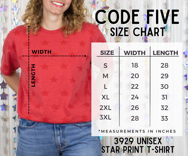 America 3D Puff stars tee - LIMITED EDITION