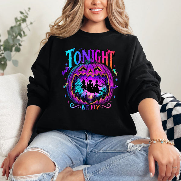 Neon Halloween multiple designs Crewneck  - Gildan