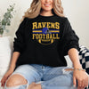 Retro Football Team Crewneck  - Gildan