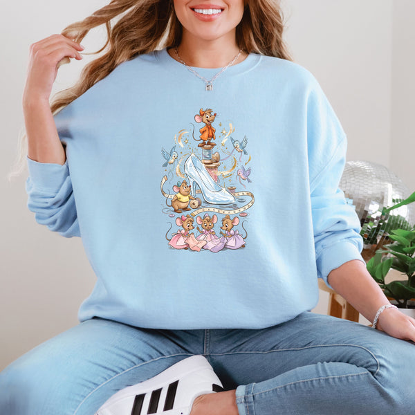 Sewing Mice Crewneck  - Gildan