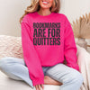 Bookmarks are for Quitters Crewneck  - Gildan