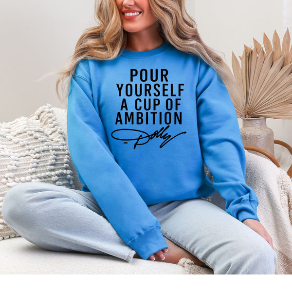 Cup of Ambition Crewneck  - Gildan