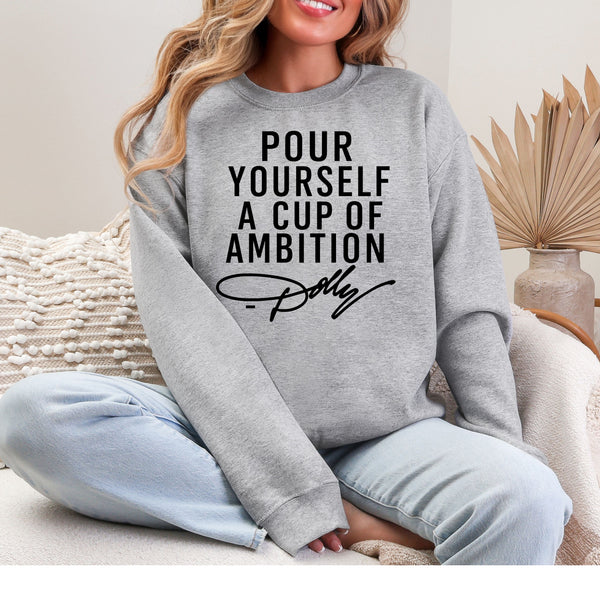 Cup of Ambition Crewneck  - Gildan