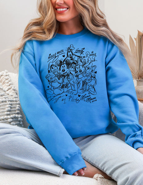 Sketch Magic Crewneck  - Gildan