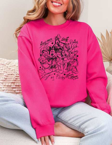 Sketch Magic Crewneck  - Gildan