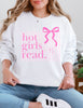 Hot girls read Crewneck  - Gildan