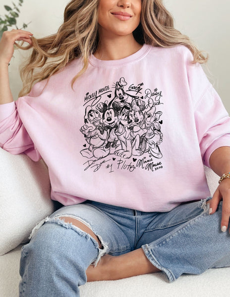 Sketch Magic Crewneck  - Gildan