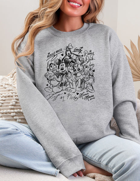 Sketch Magic Crewneck  - Gildan