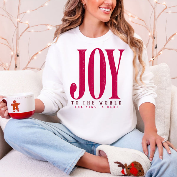 Joy to the World Crewneck  - Gildan