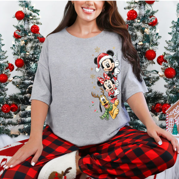 Christmas Peekaboo  - comfort colors