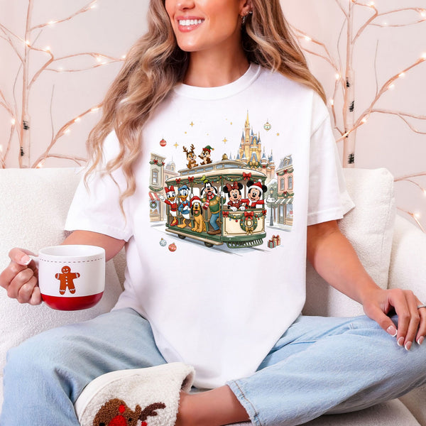 Christmas Trolley  - comfort colors
