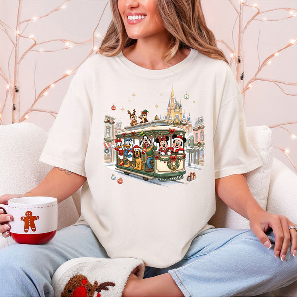 Christmas Trolley  - comfort colors