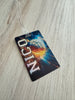Custom UV printed sports bag tag