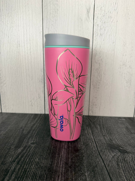 RTS 20oz coffee Cala lily