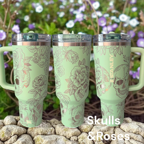40oz off brand rainbow full wrap tumbler - gift idea