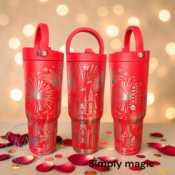 40oz off brand rainbow full wrap tumbler - gift idea