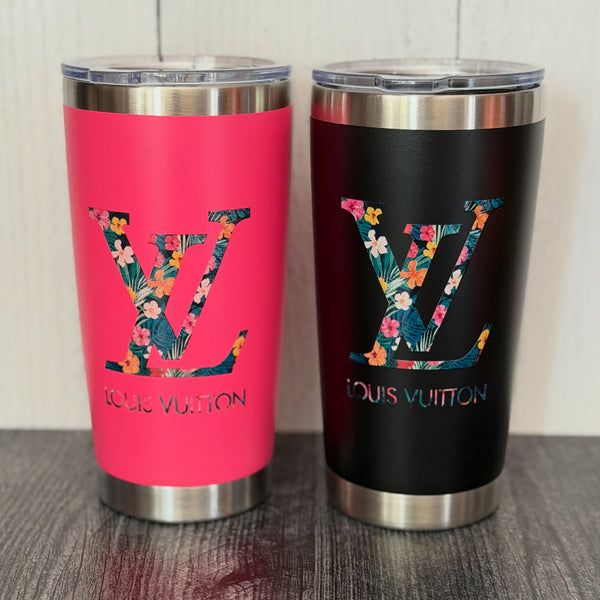 Tropical floral 20 OFF brand ounce cup