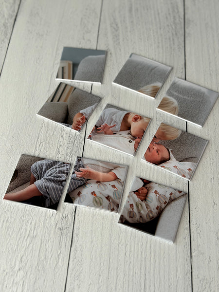 Custom magnet puzzle
