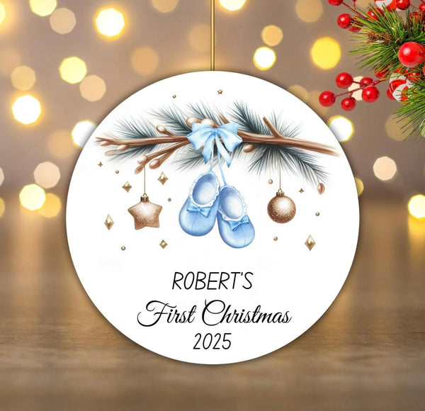 Baby’s first Christmas ornament