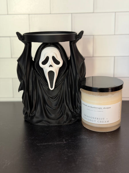 RTS ghost face candle holder