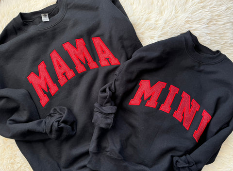 Custom Name Embroidered Sweatshirt