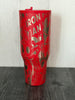 RTS limited edition red 40oz iron man