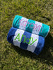 Custom embroidered beach towel