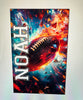 Custom UV printed sports bag tag